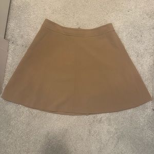 LOFT khaki/tan skirt, size 8